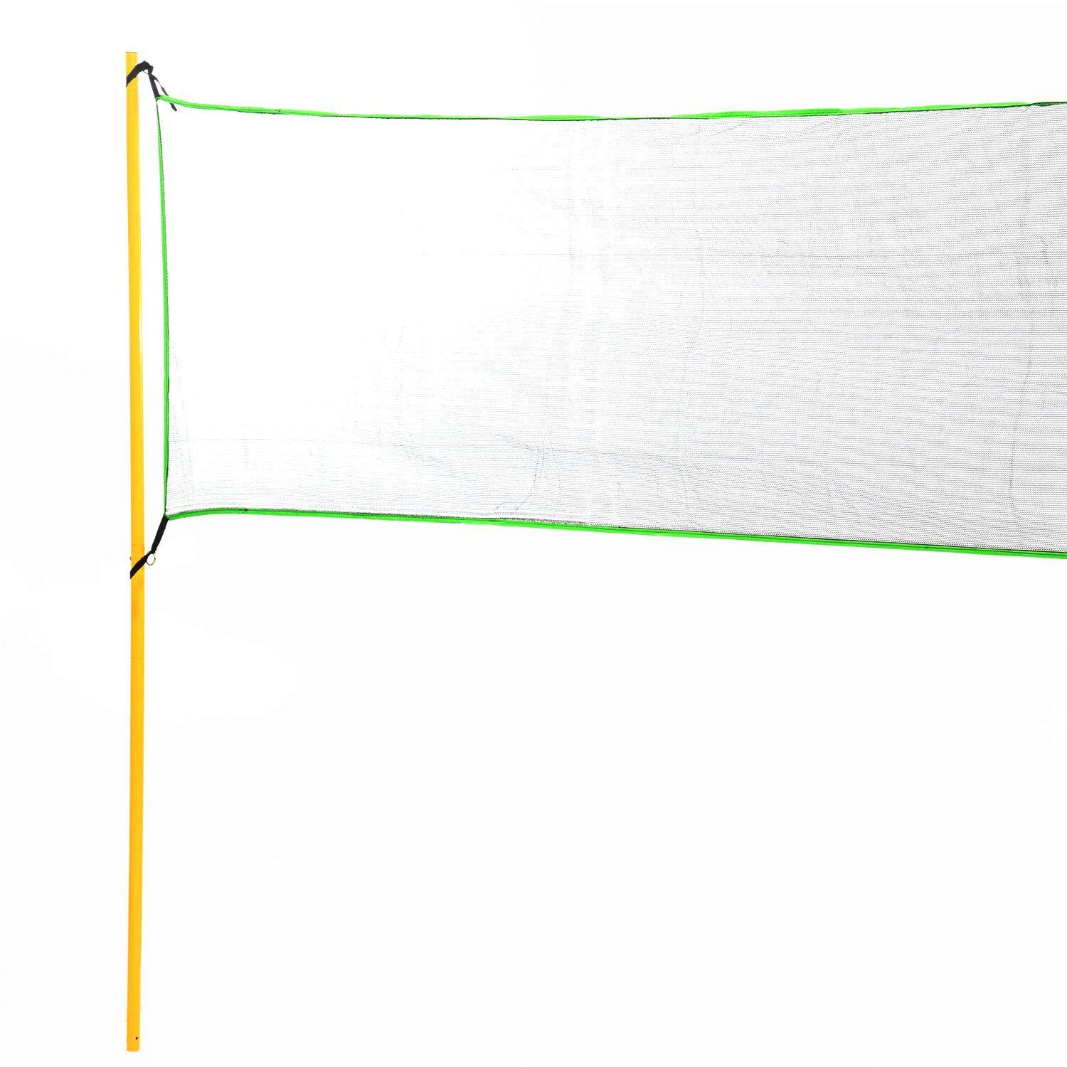 Cama Elástica Kidou de 366 cm Con Red de Voley y Accesorios-3