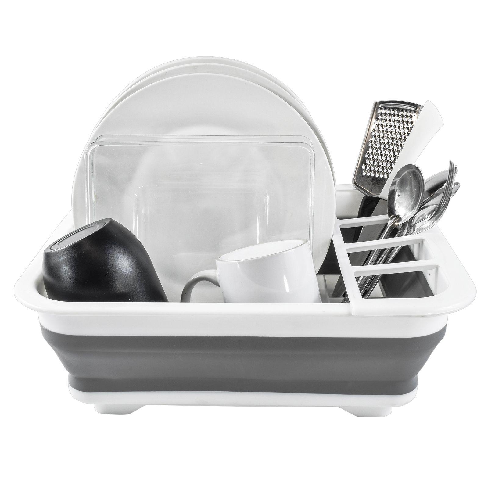 Escurridor Seca Platos Plegable Blanco Áncora-7