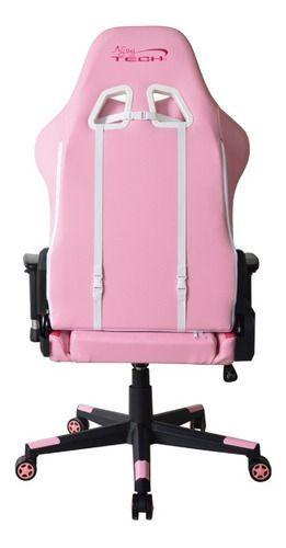 Silla Gamer Njoytech Stratos Rosada-6