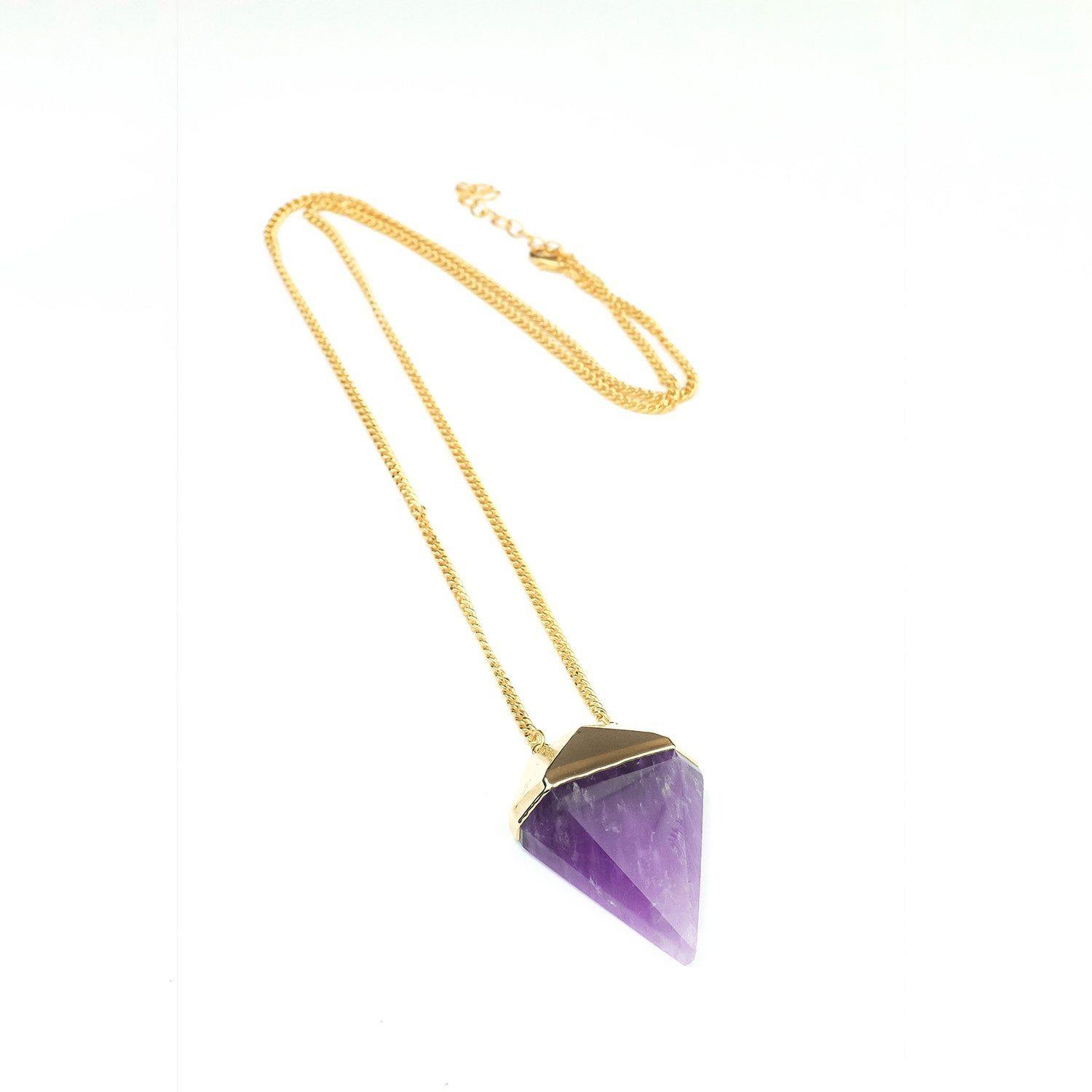 Collar Diamante Amatista-0