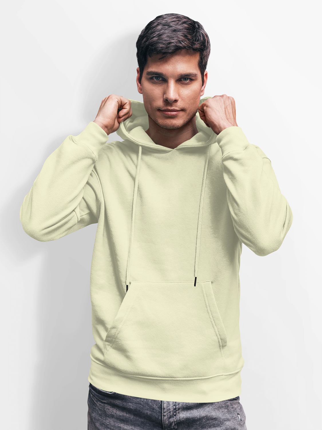 Poleron Canguro con gorro capucha HOMBRE-0