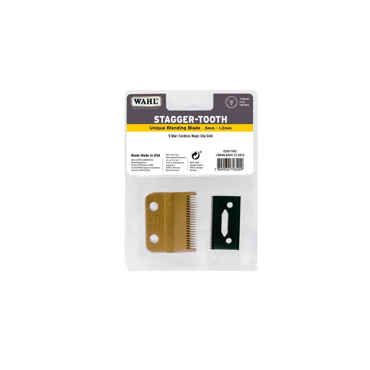 Cuchilla Wahl Magic Cordless Gold-0