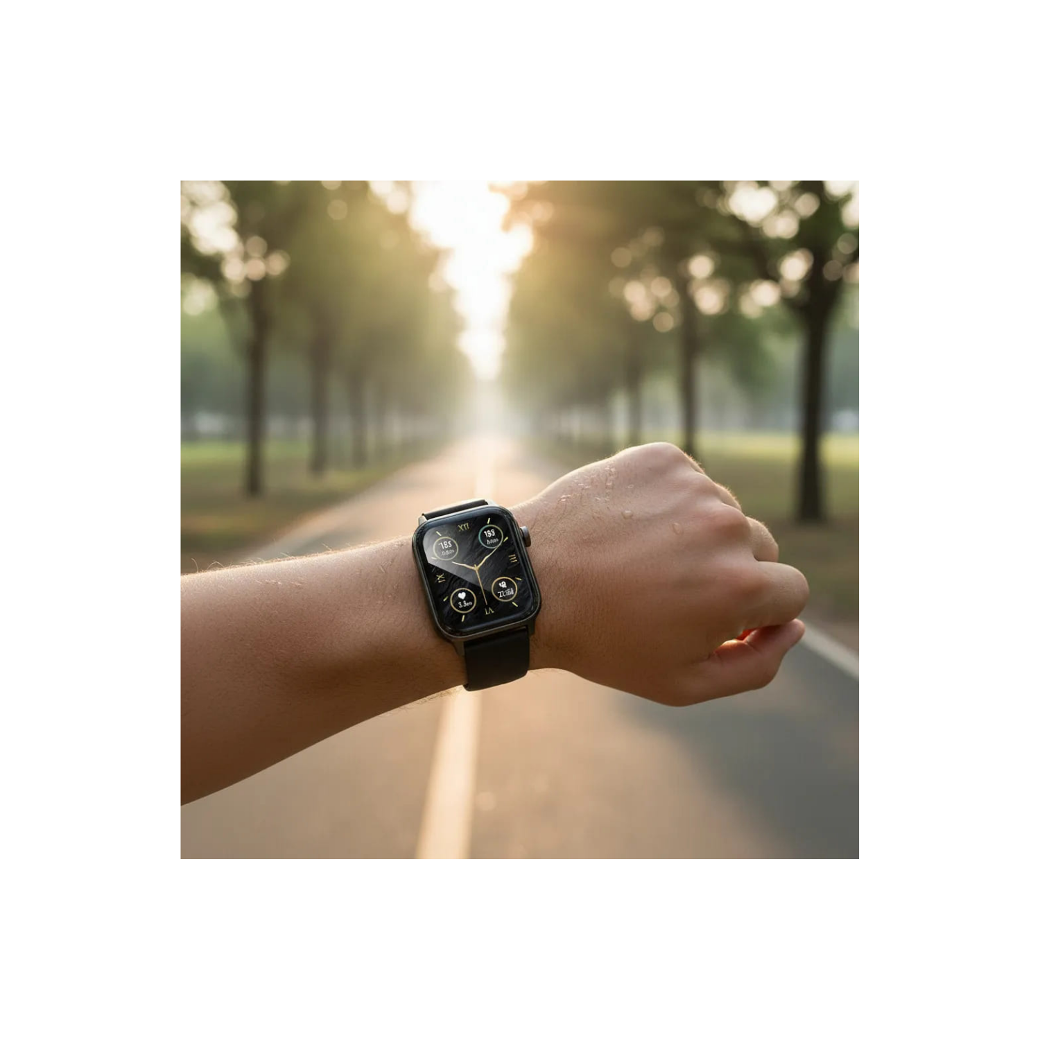 Smartwatch Hoco Y26 Negro-4