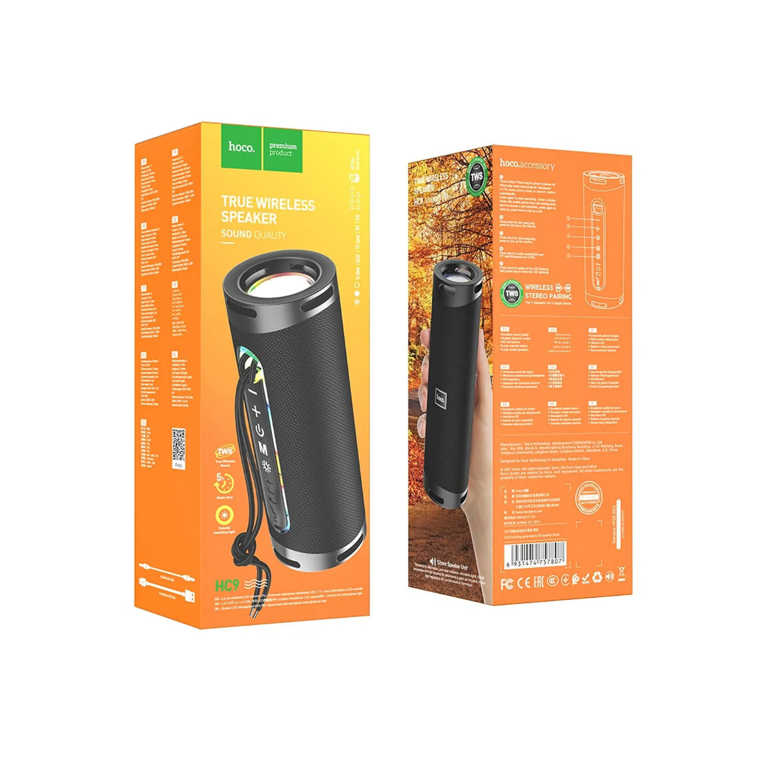 Parlante Bluetooth Hoco HC9-2