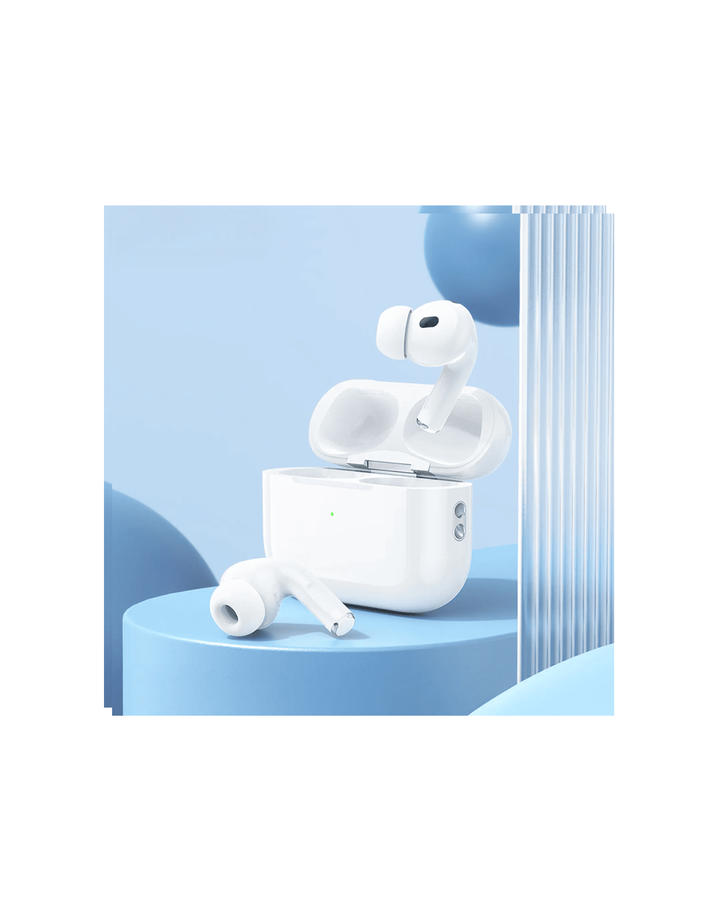 Aud fonos Bluetooth TWS Borofone BW93 ANC Blanco-4
