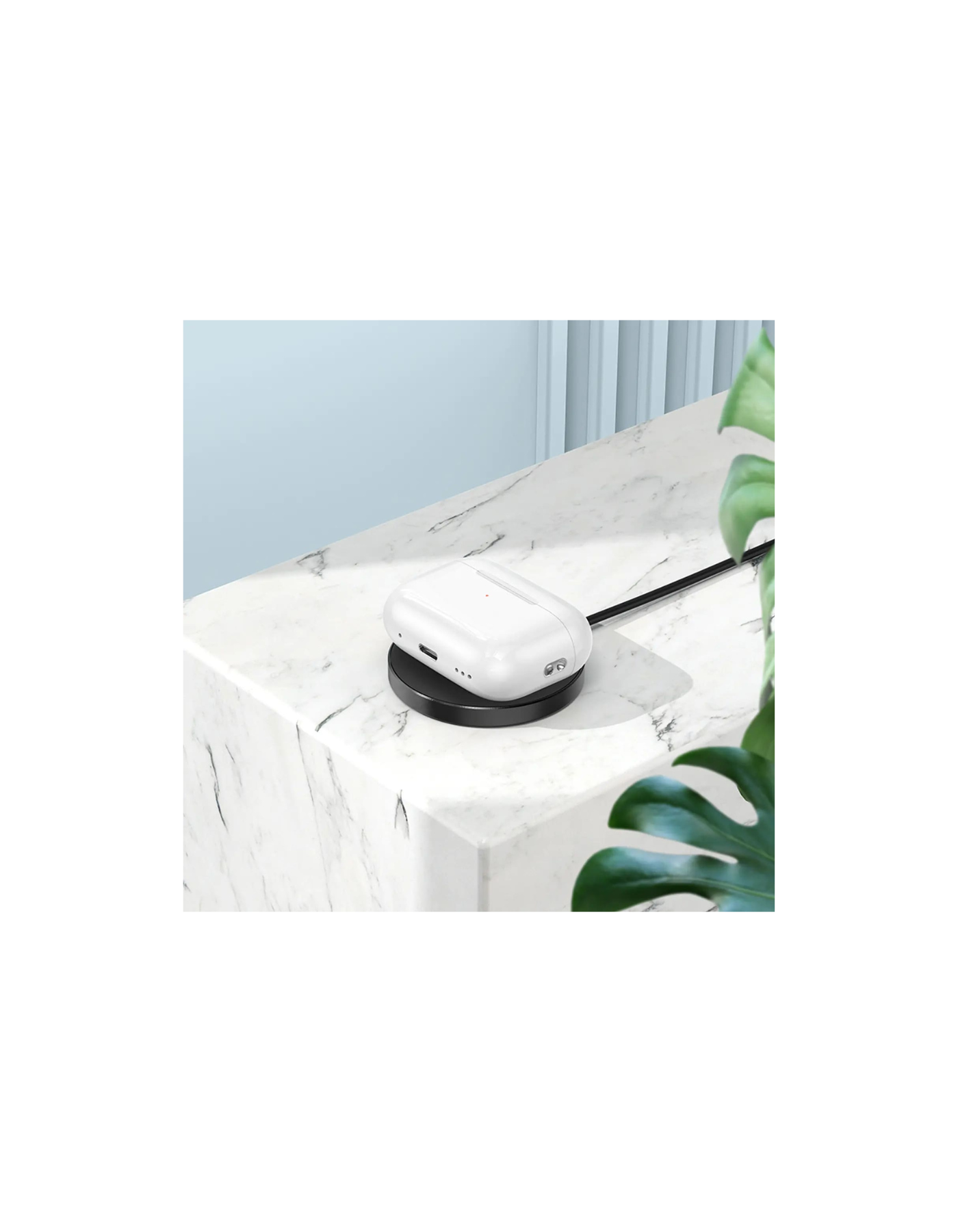 Aud fonos Bluetooth TWS Hoco EW51 ANC Blanco-7