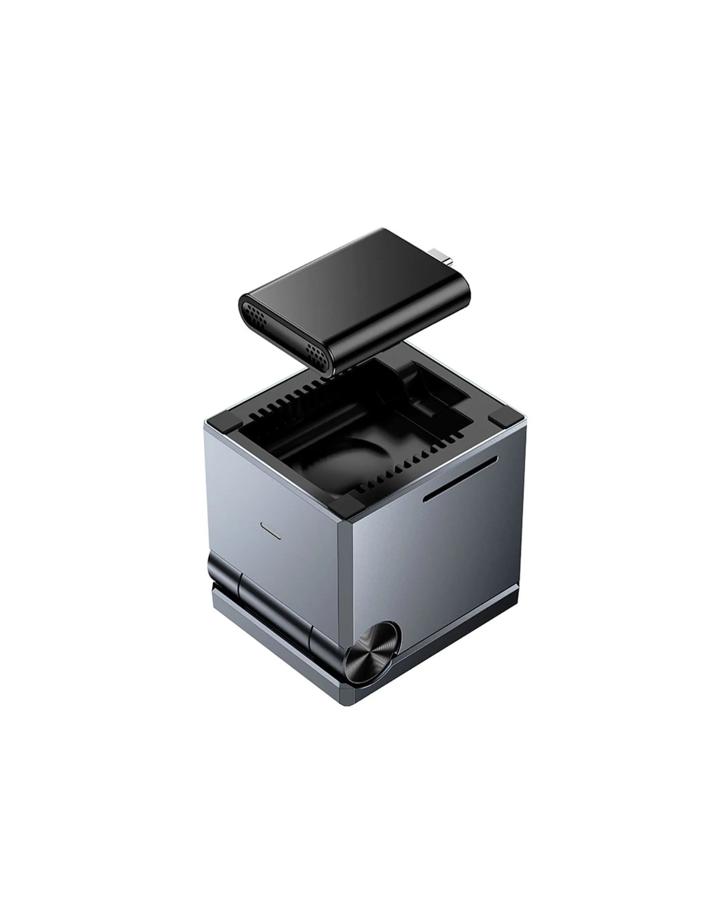 Cargador inal mbrico Hoco CQ8 plegable 3 en 1-4