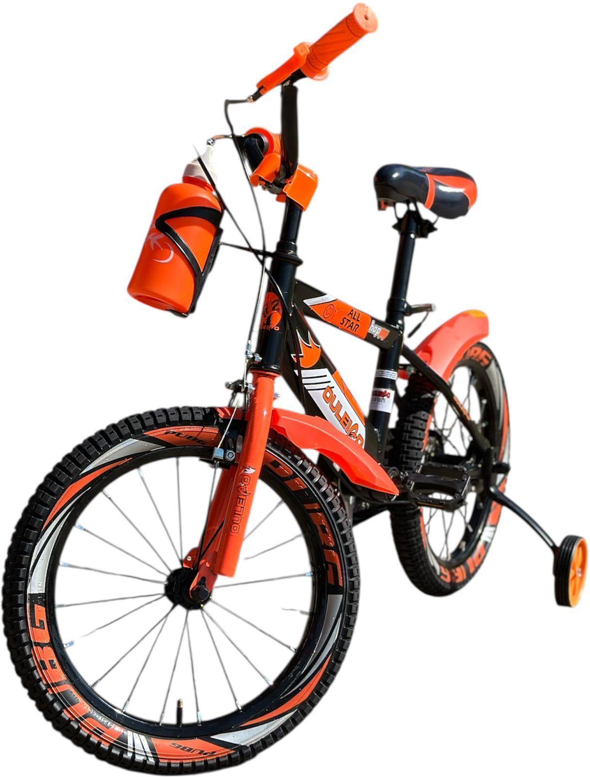Bicicleta Para Niño Aro 16 Con Rueda De Aprendizaje Paseo Deporte Ciclismo-6