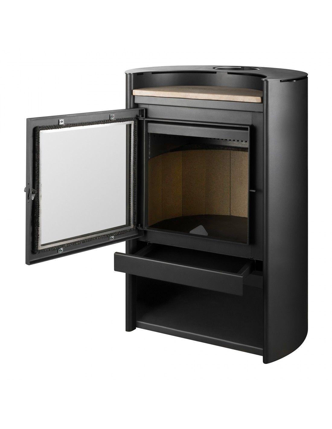 Calefactor a leña Amesti Rondo 490-2