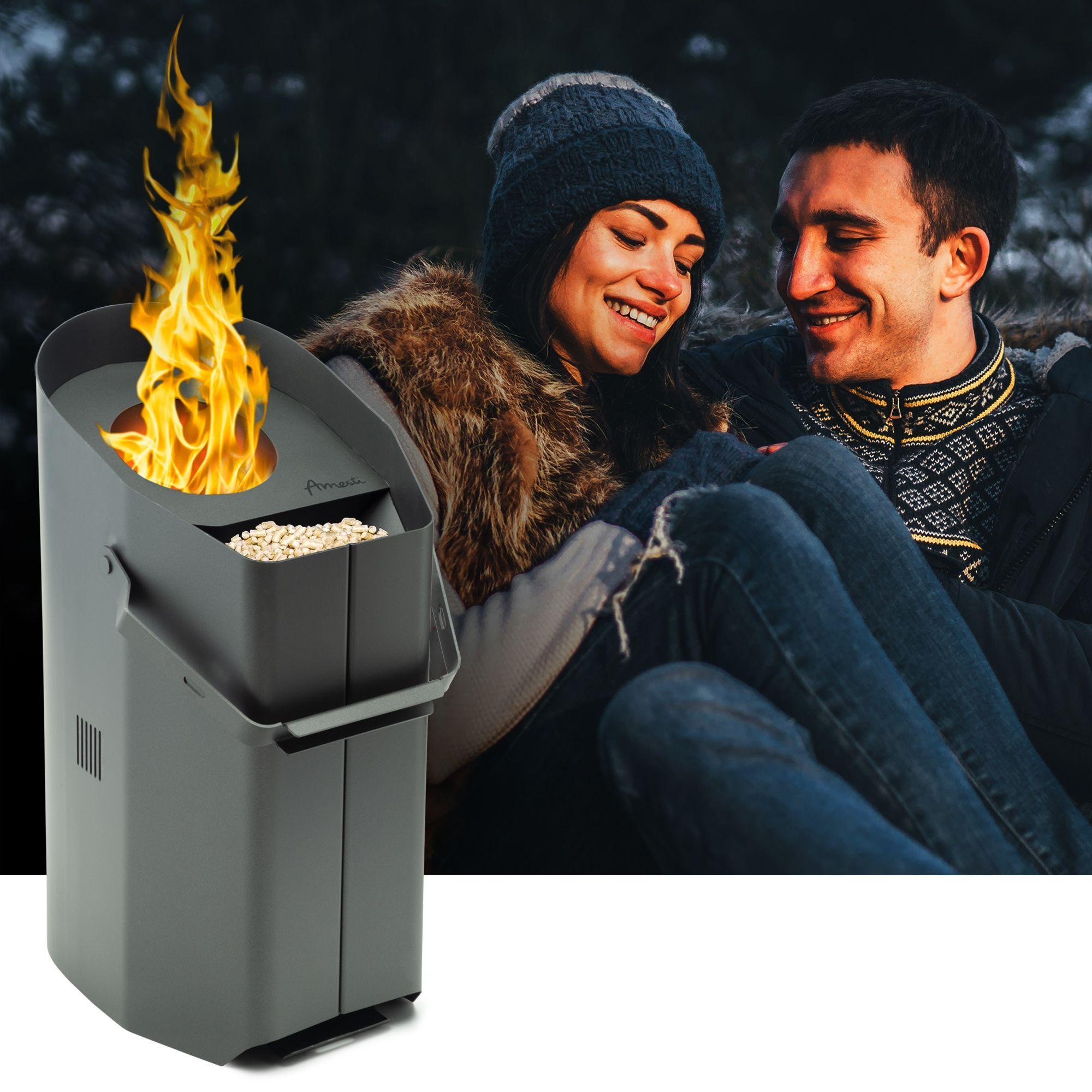 Calefactor de patio a pellet ICON Amesti-2