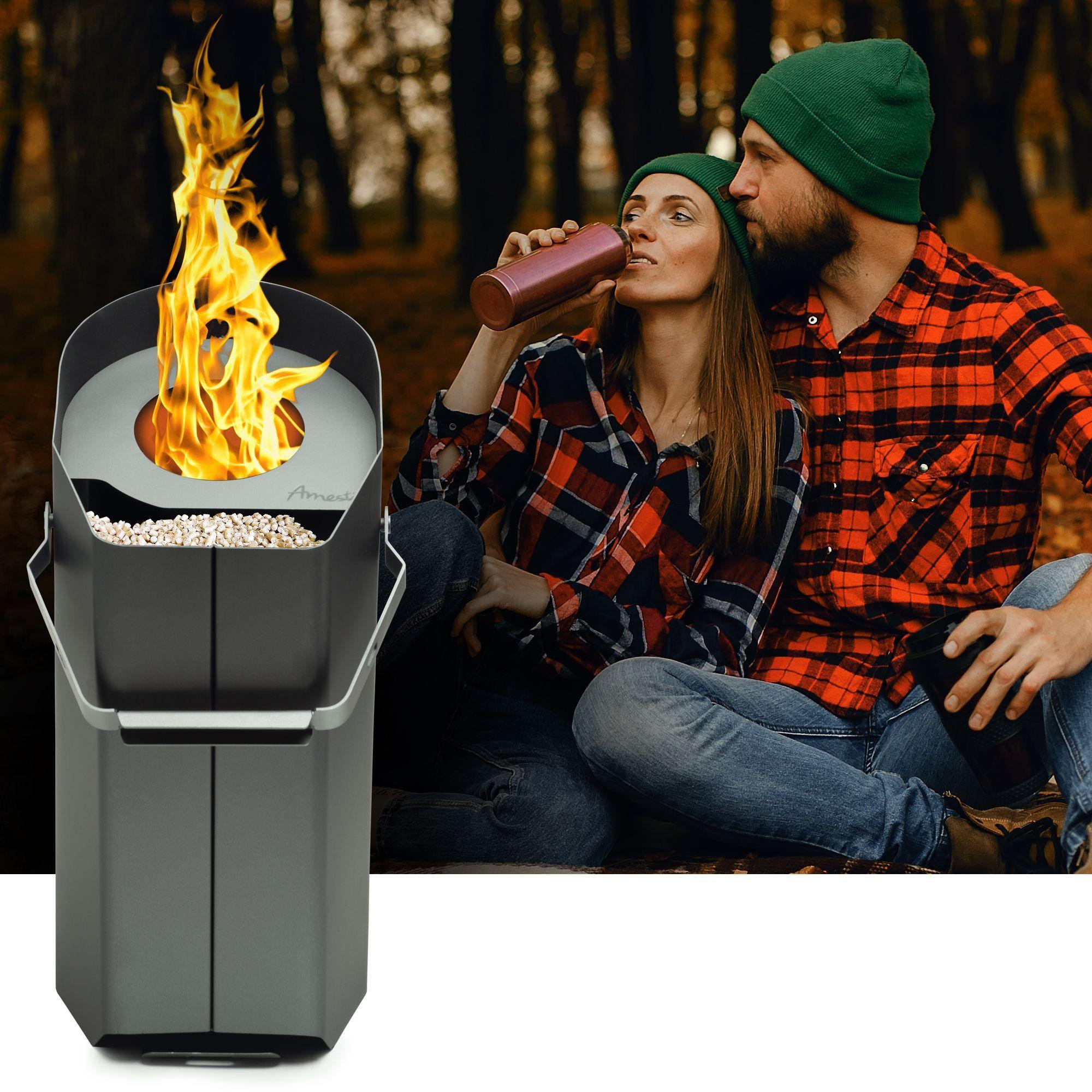 Calefactor de patio a pellet ICON Amesti-3