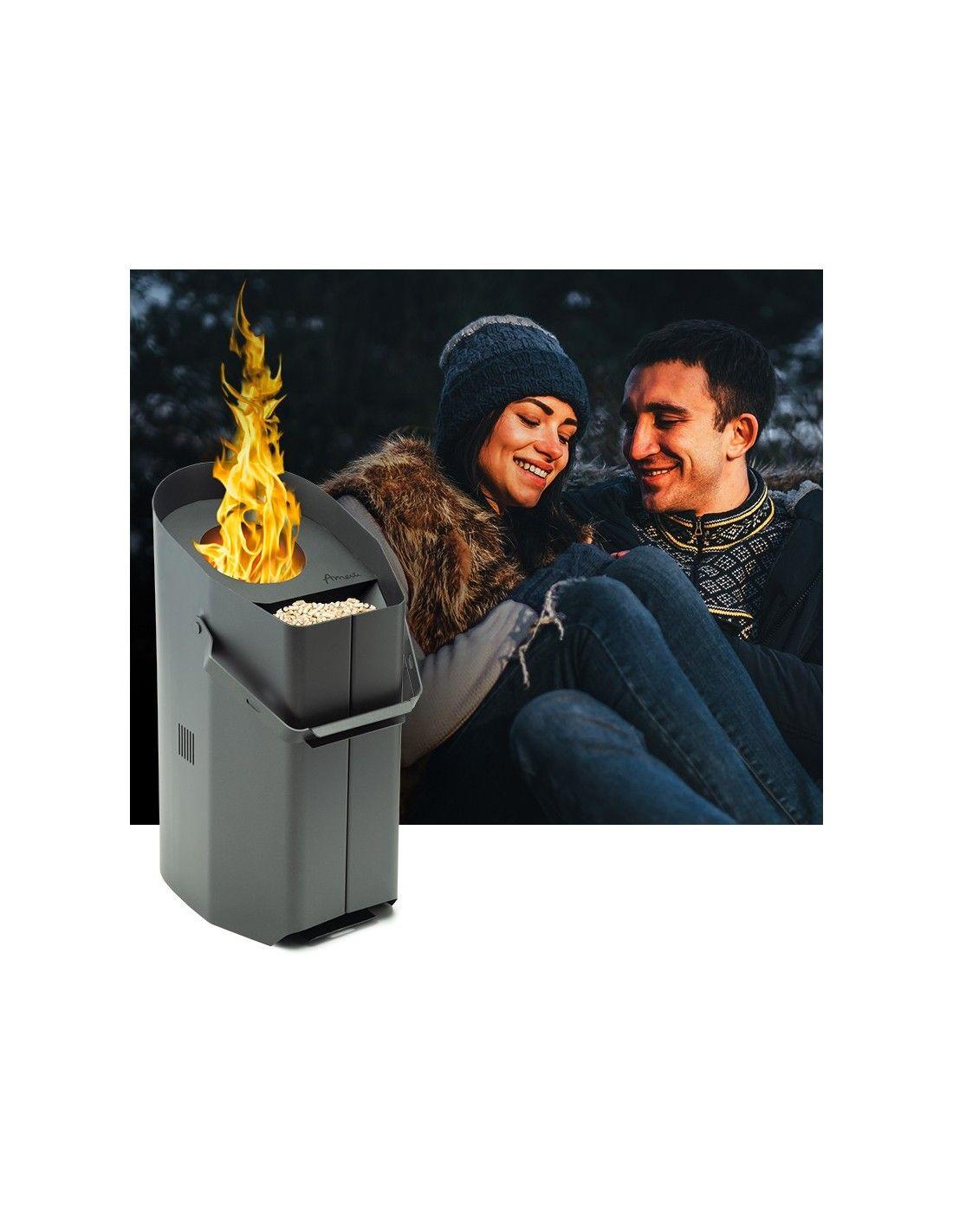 Calefactor de patio a pellet ICON Amesti-3
