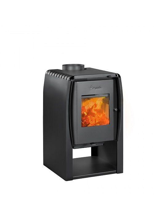 CALEFACTOR A LEÑA NORDIC 350 + KIT INSTALACION LEÑA 5" -0
