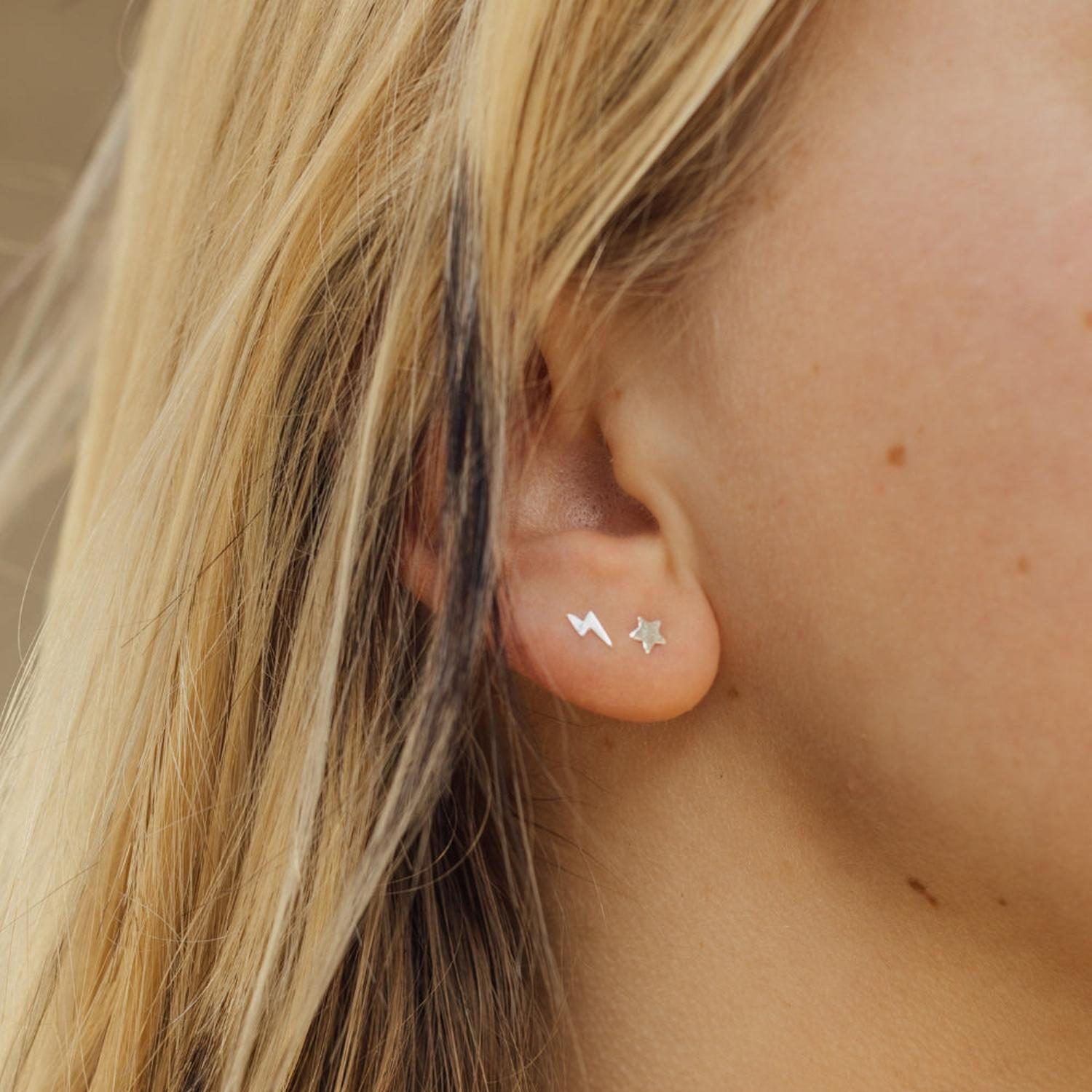 Aros Little Star-Joyas Zazü-1