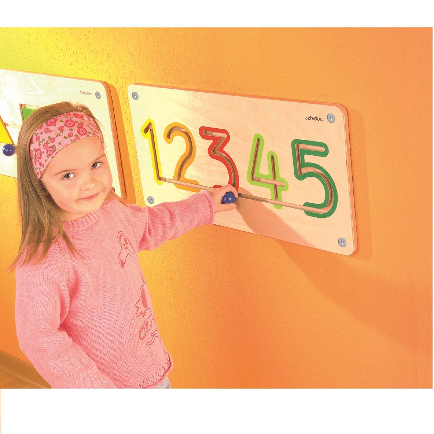 Juego De Pared De Números-0