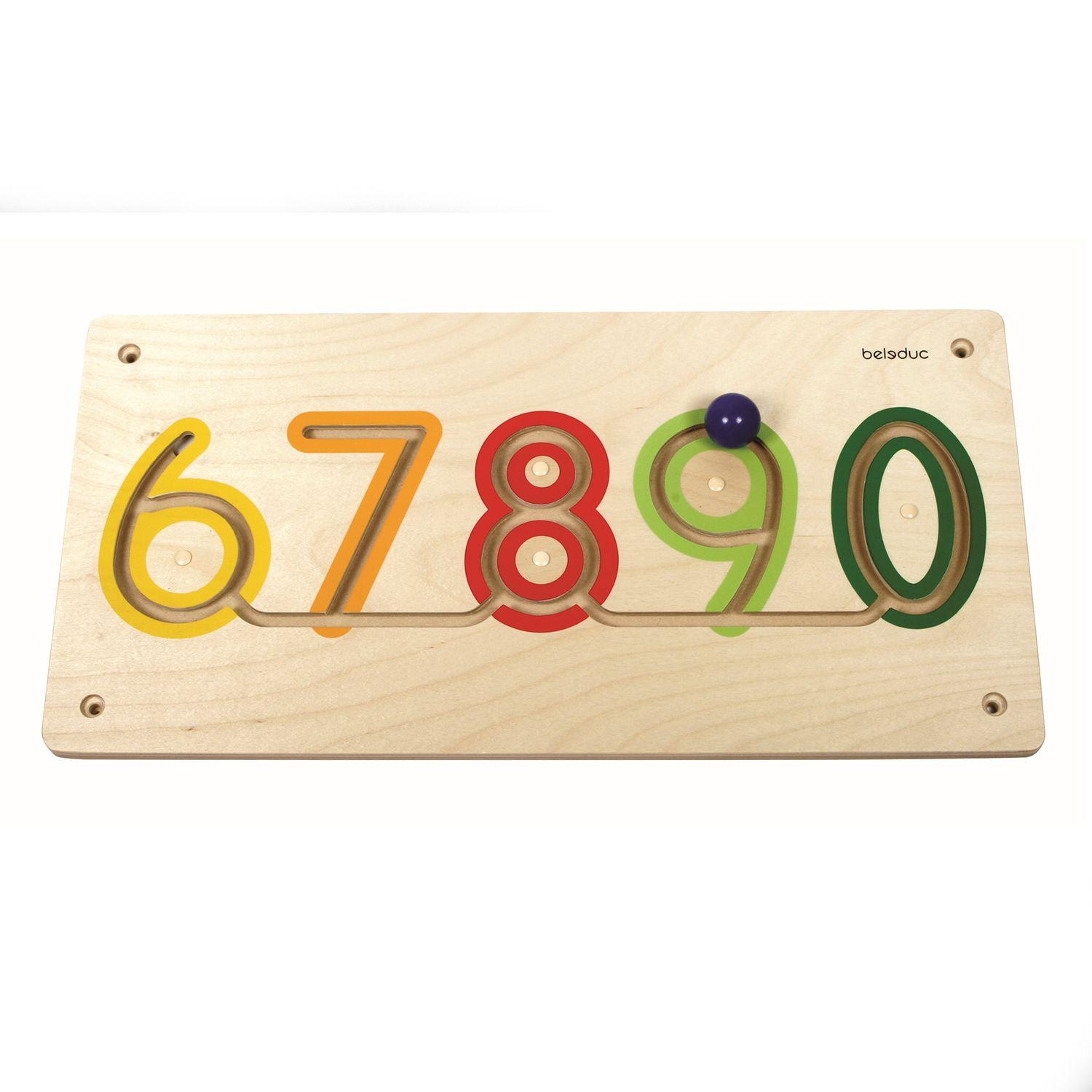 Juego De Pared De Números-3