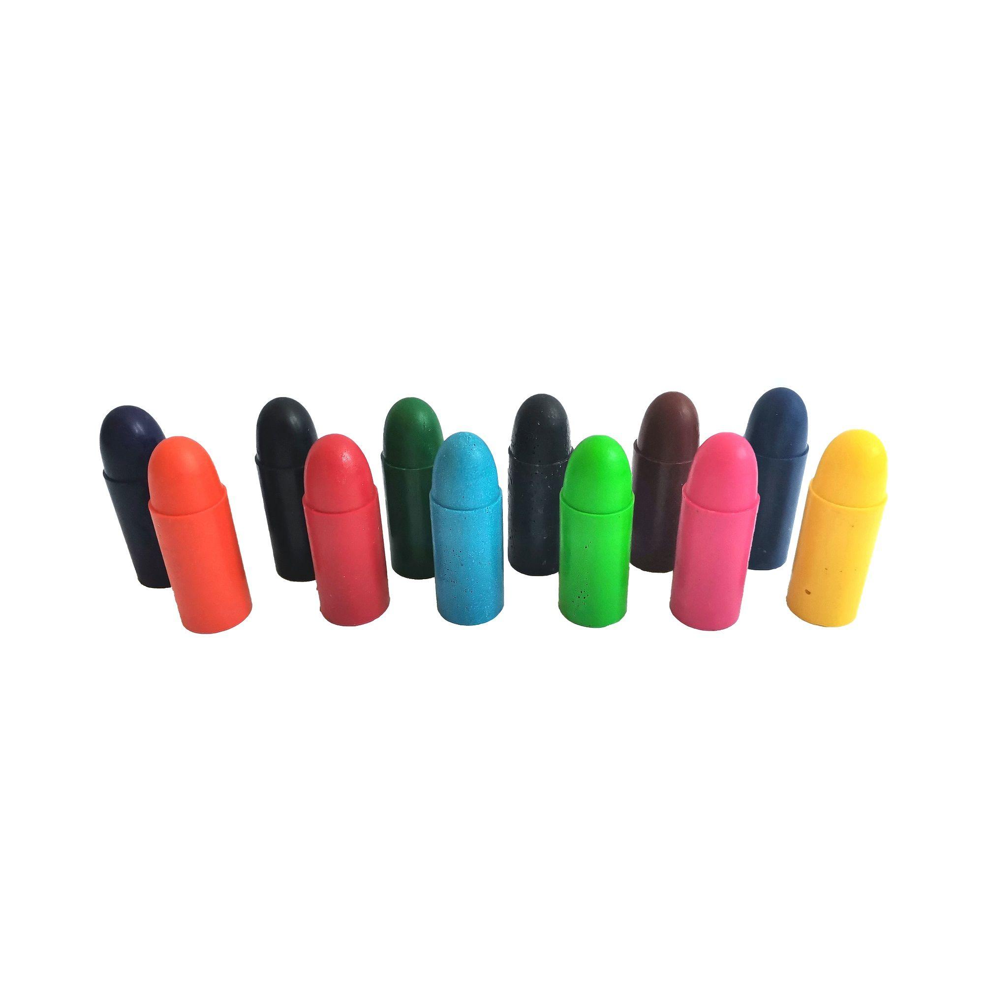 Lápices De Cera Jumbo 12 Colores-3