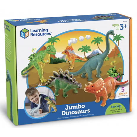 Dinosaurios Jumbo 5 Unidades-1