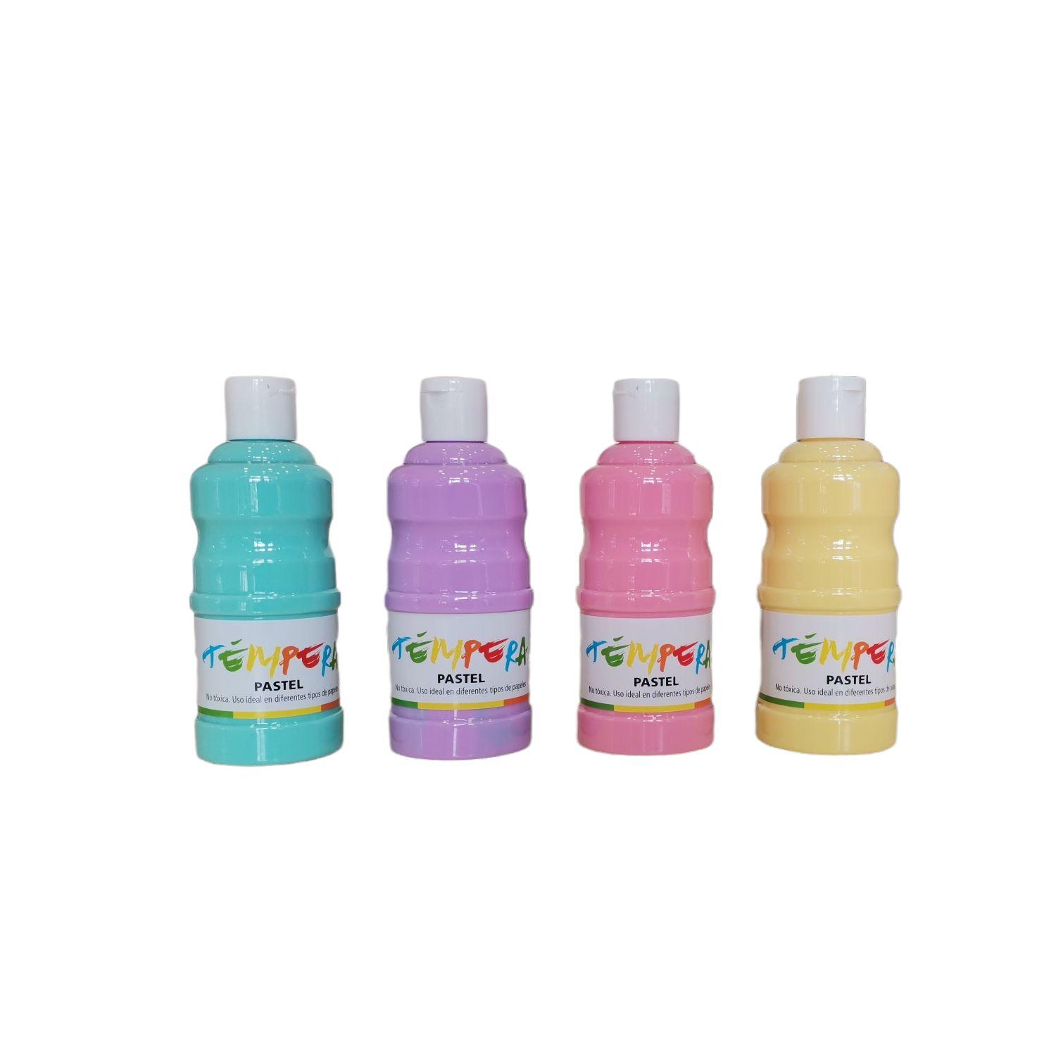 Set De 4 Témperas Color Pastel 250 ml.-5