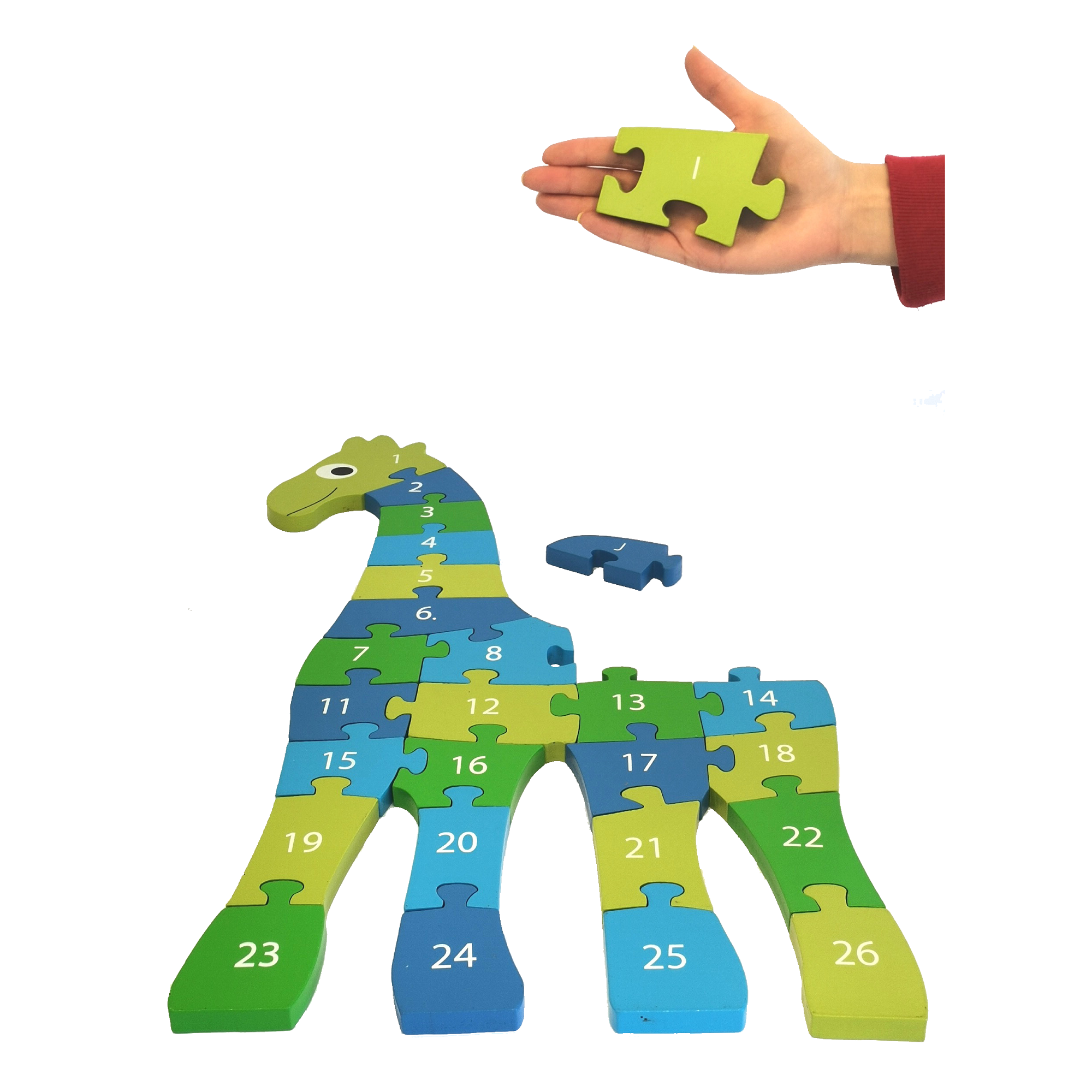 Puzzle Jirafa Jumbo-2