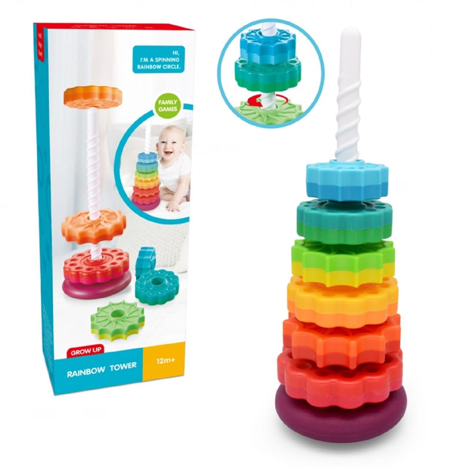 Torre De Engranaje Giratoria Arcoiris-2