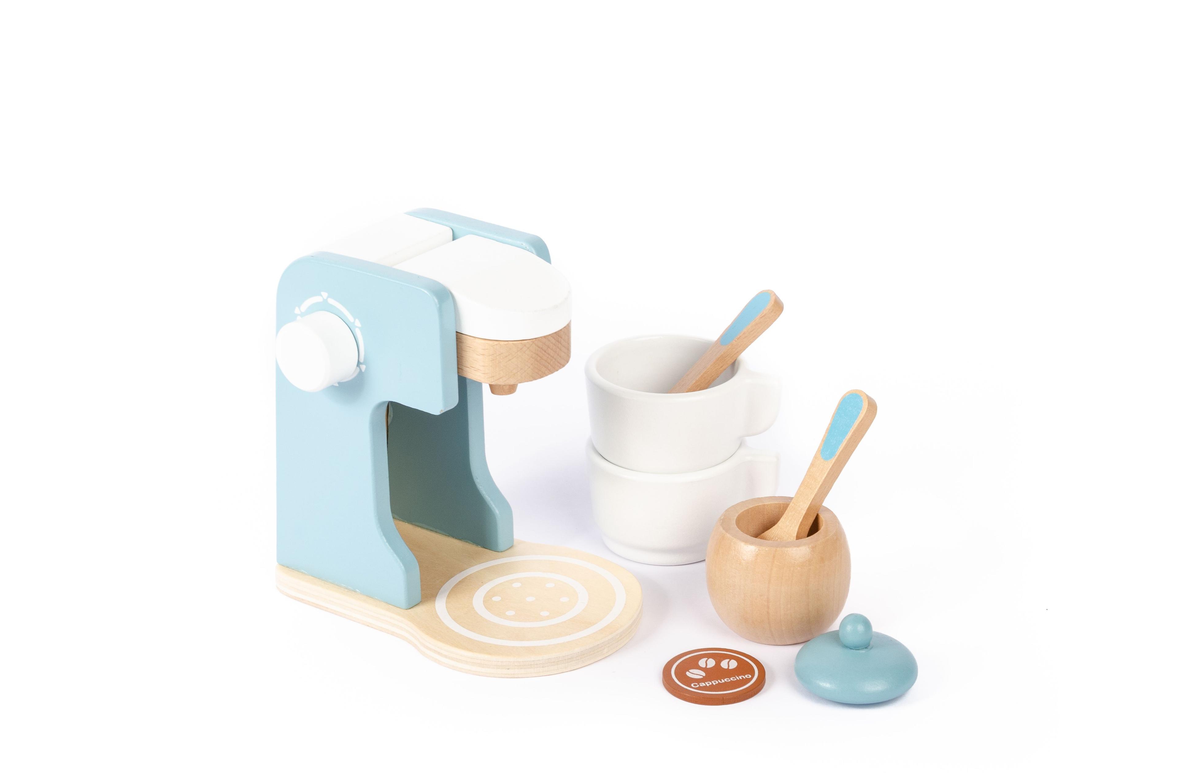 Cafetera De Madera 8 Piezas-0