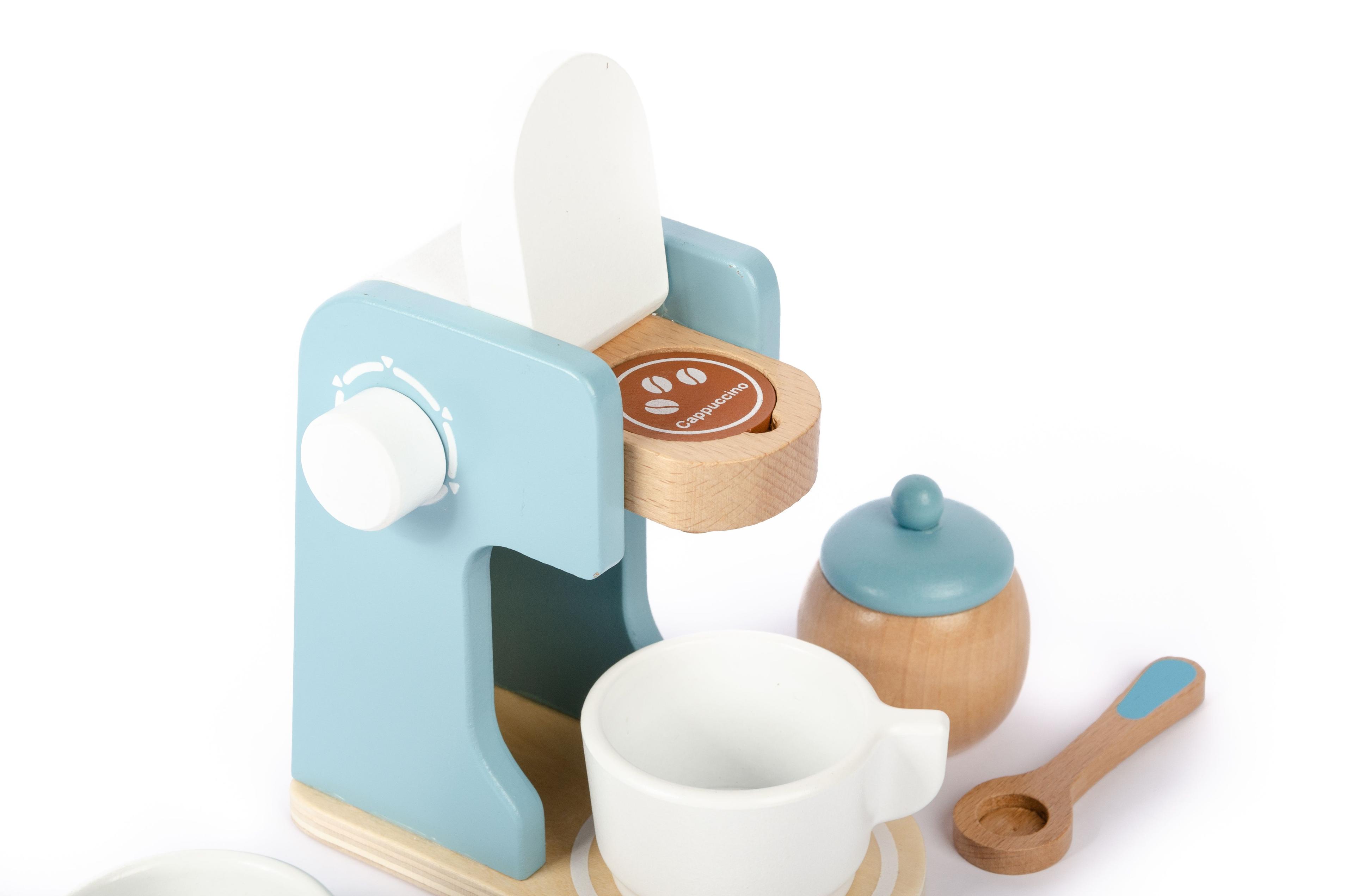 Cafetera De Madera 8 Piezas-1