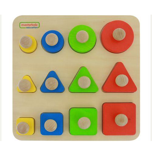 Puzzle Encaje Geométrico Jumbo-0