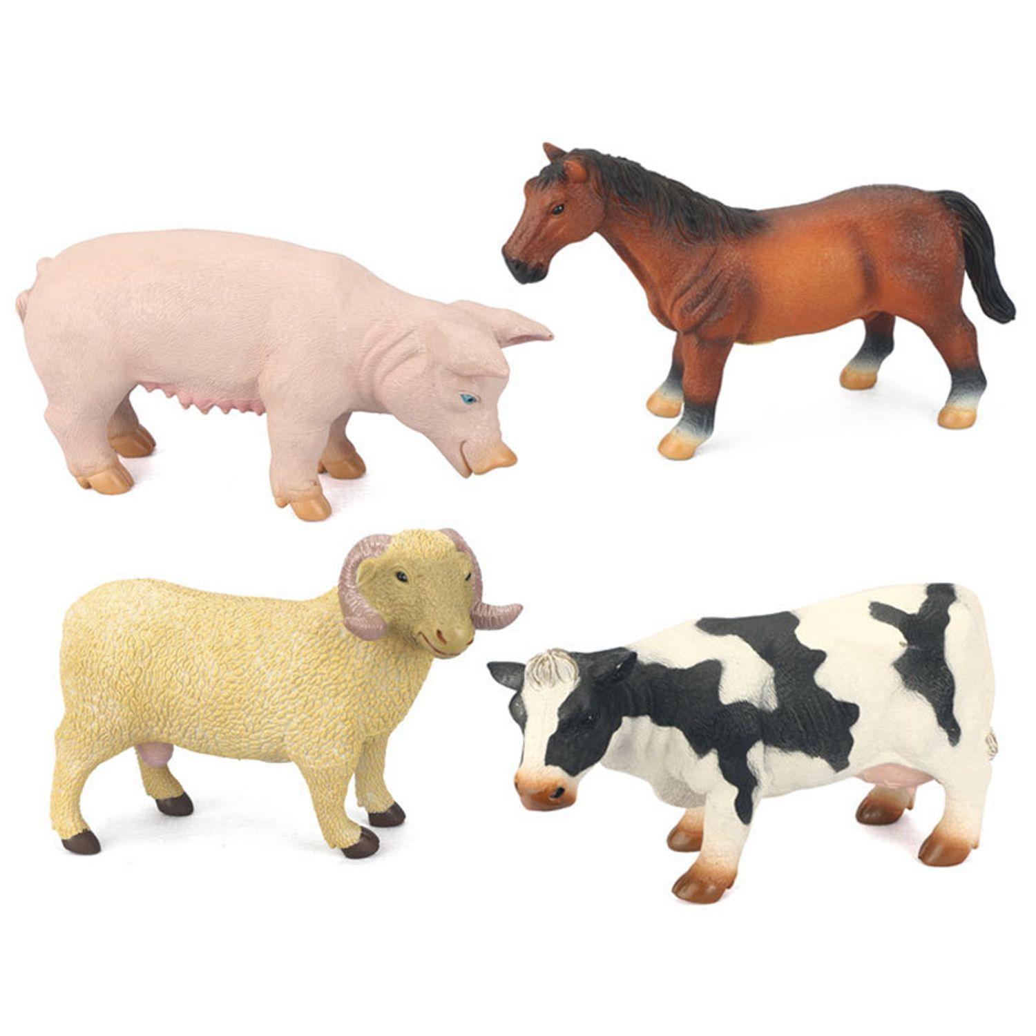 Animales Jumbo De La Granja Con Sonidos-0