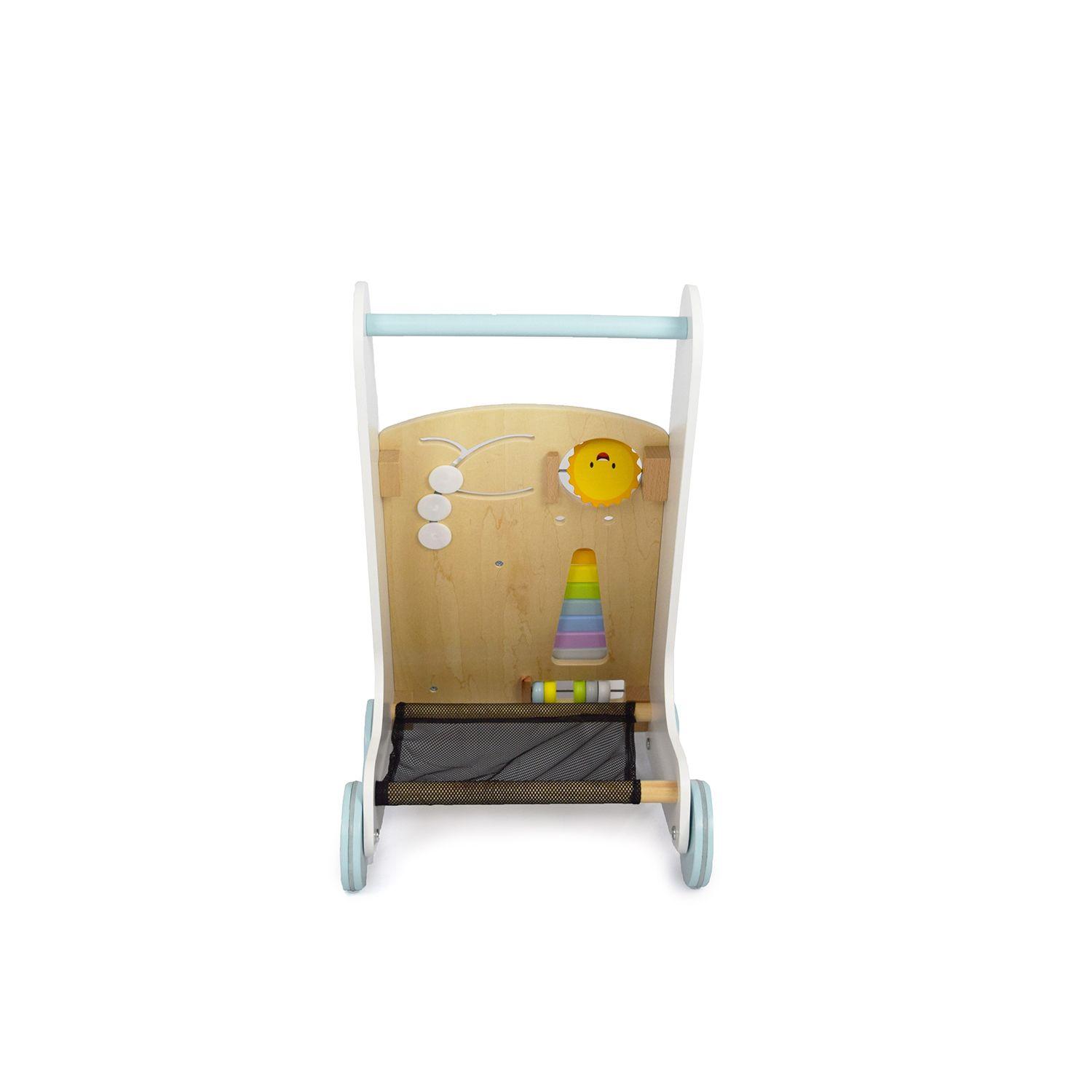 Caminadora Sensorial Para Bebés De Madera-3