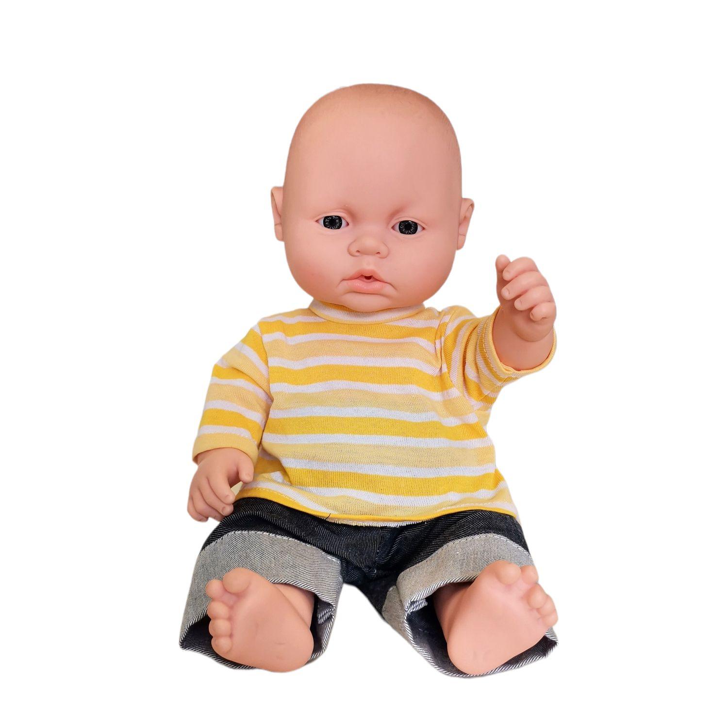 Bebe Niño Europeo 38 cm. Con Ropa-0