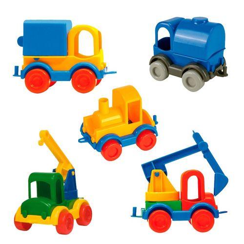 Set De Transportes 5 Unidades-0