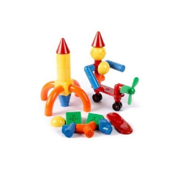 Constructor Cañerías Magnéticas 30 Piezas-0