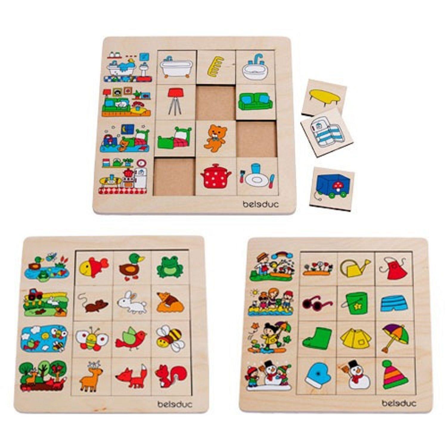 Set Puzzles De Clasificación-0