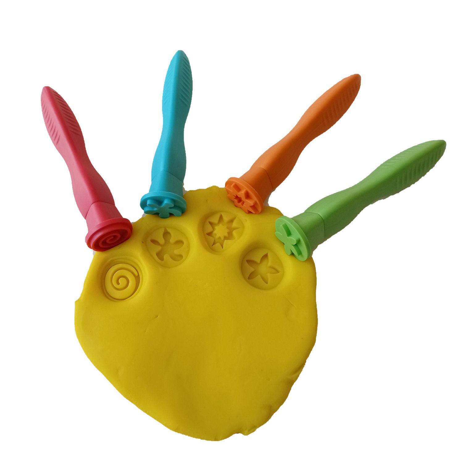 Set De 4 Timbres Con Formas-3