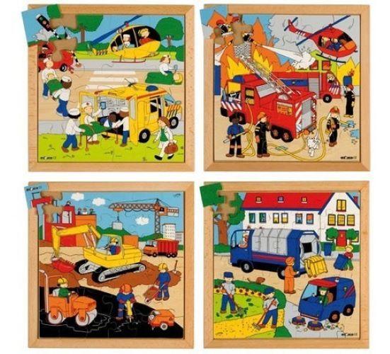 Set 4 Puzzles Servicio A La Comunidad-0