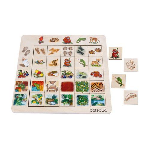 Puzzle De Clasificación La Selva-0