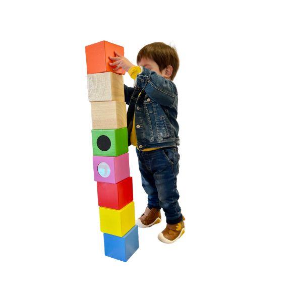Cubos Sensoriales De Madera-0