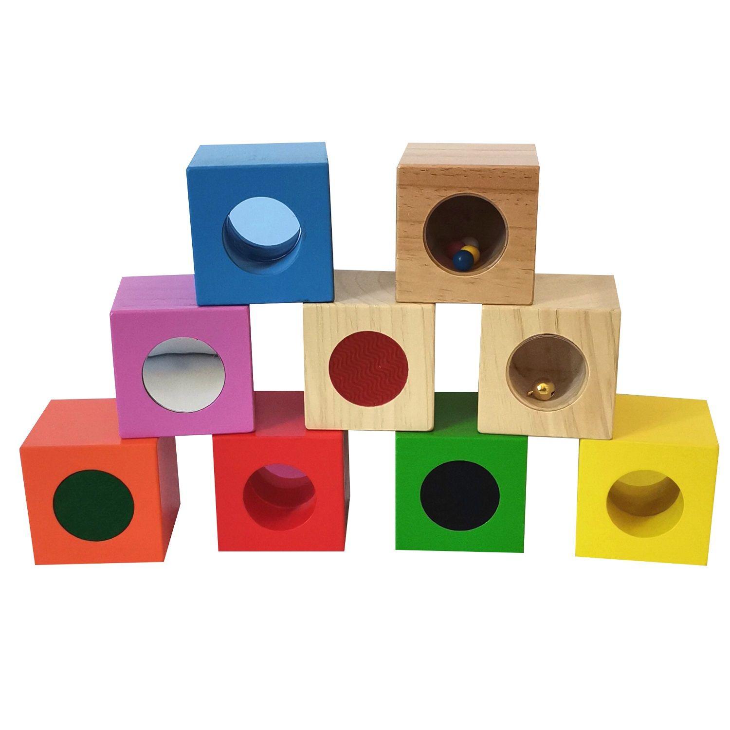 Cubos Sensoriales De Madera-5
