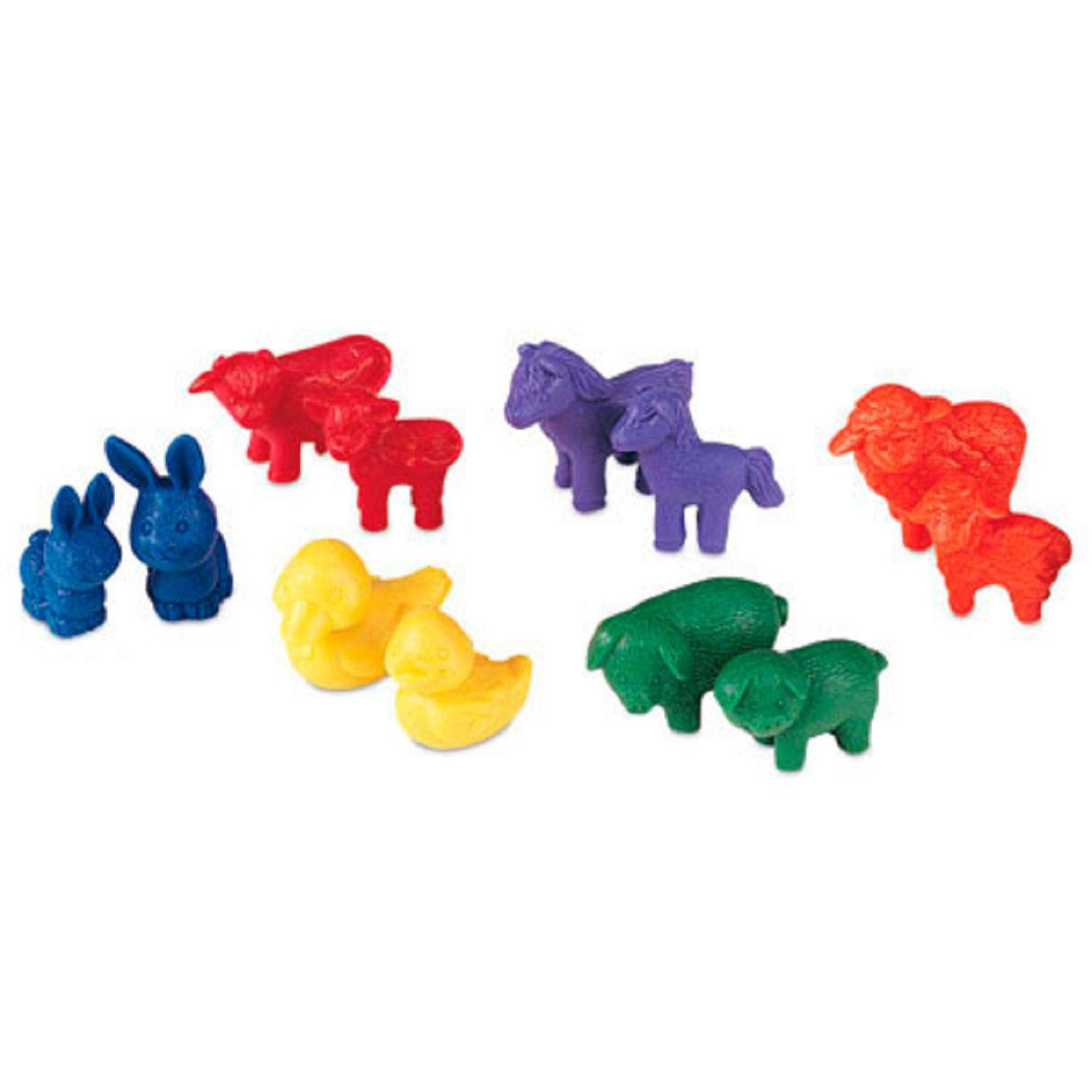 Pote De Animales De La Granja 72 Unidades-0