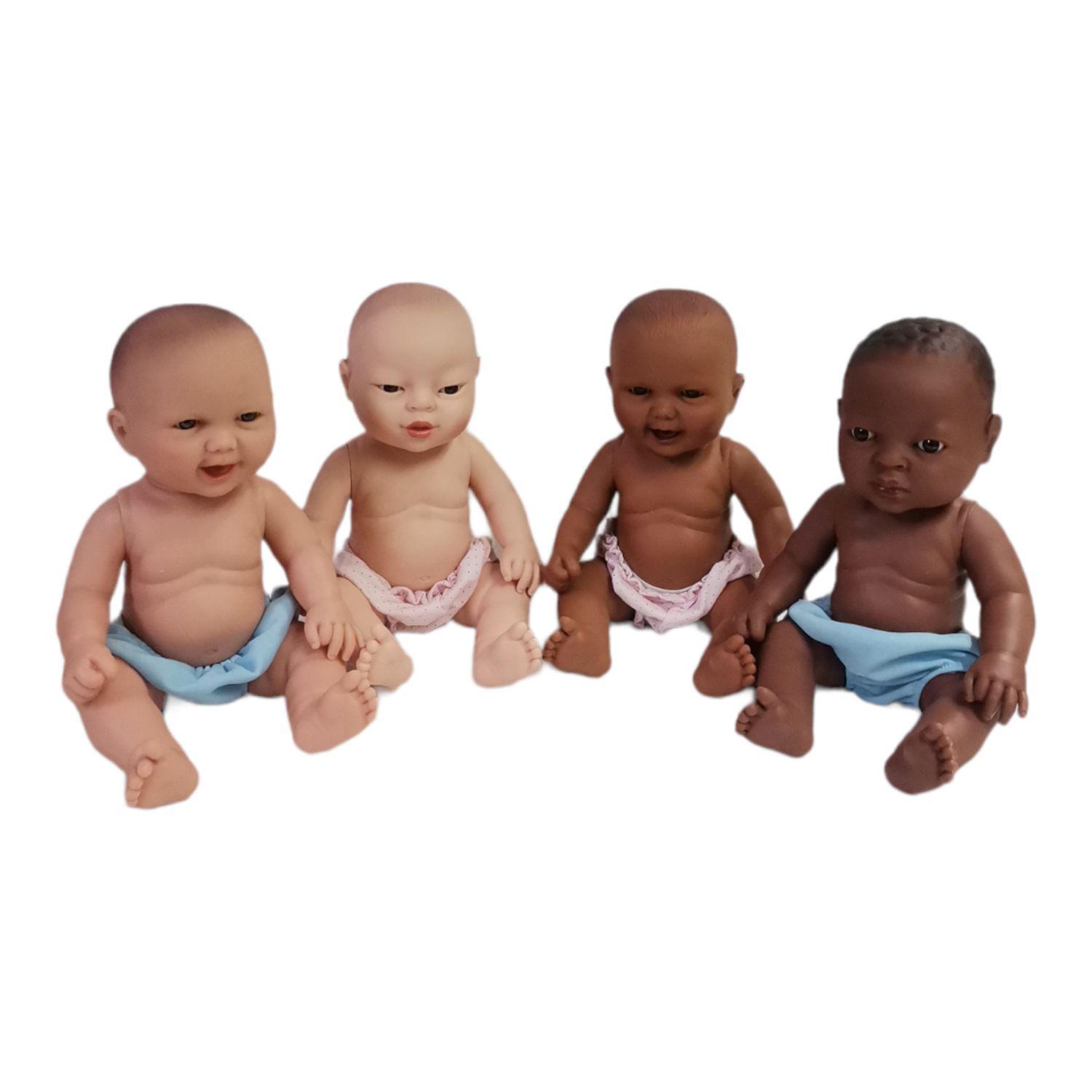 Set 4 Muñecos Multiculturales-0