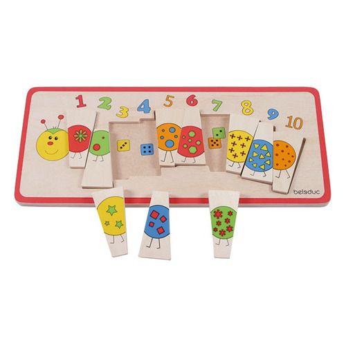 Puzzle Asociación Numérica Cuncuna-0