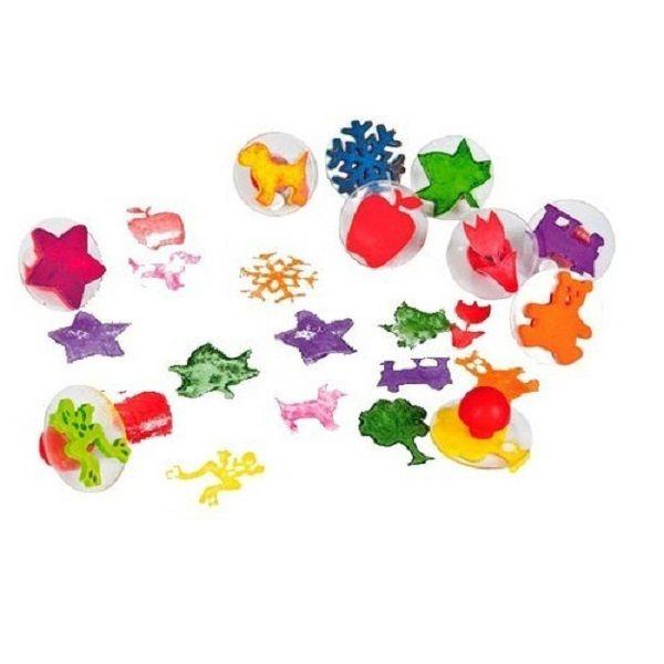 Timbres De Juego Imaginativo 2 Jumbo Con Base Transparente-0