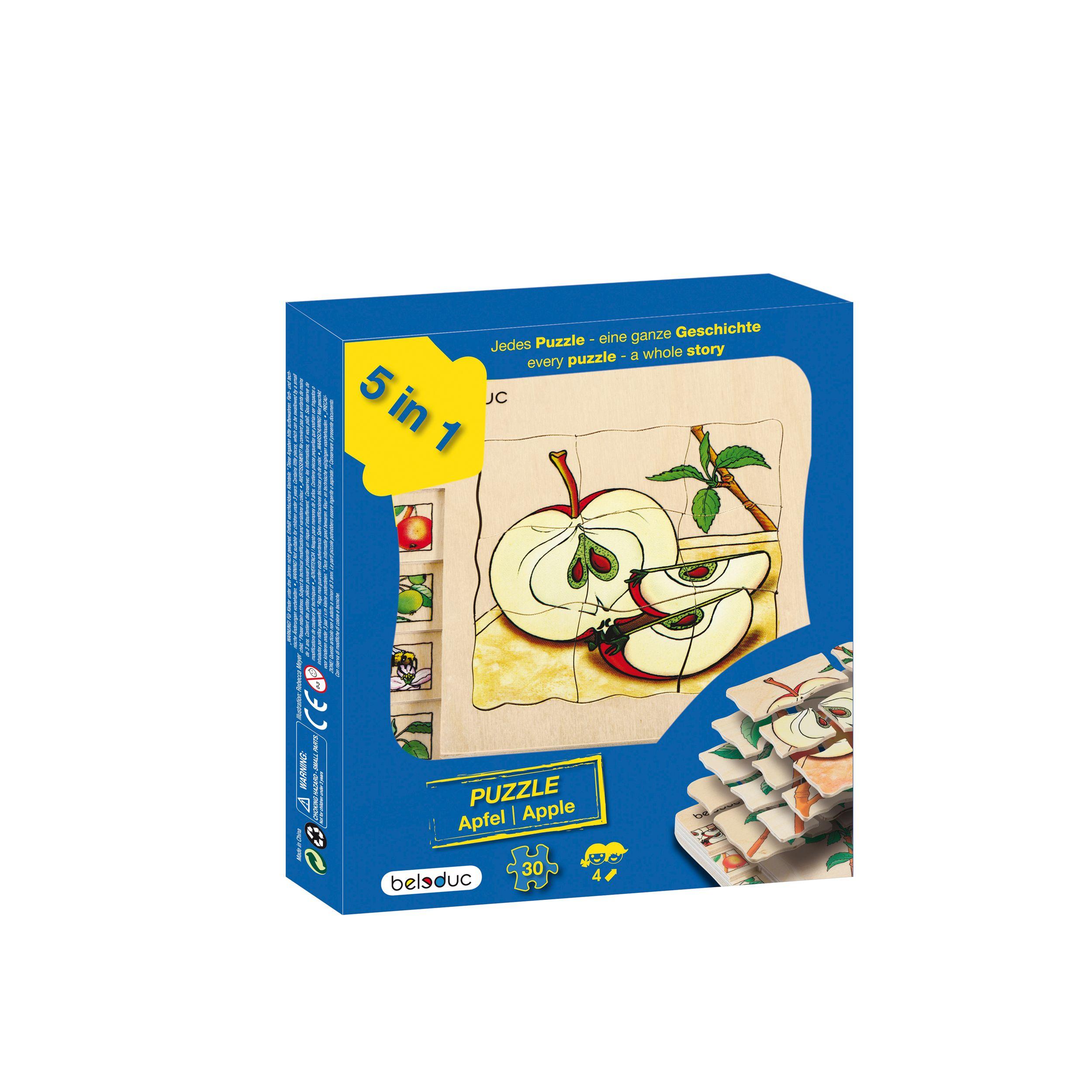 Puzzle En Capas Desarrollo De La Manzana-2