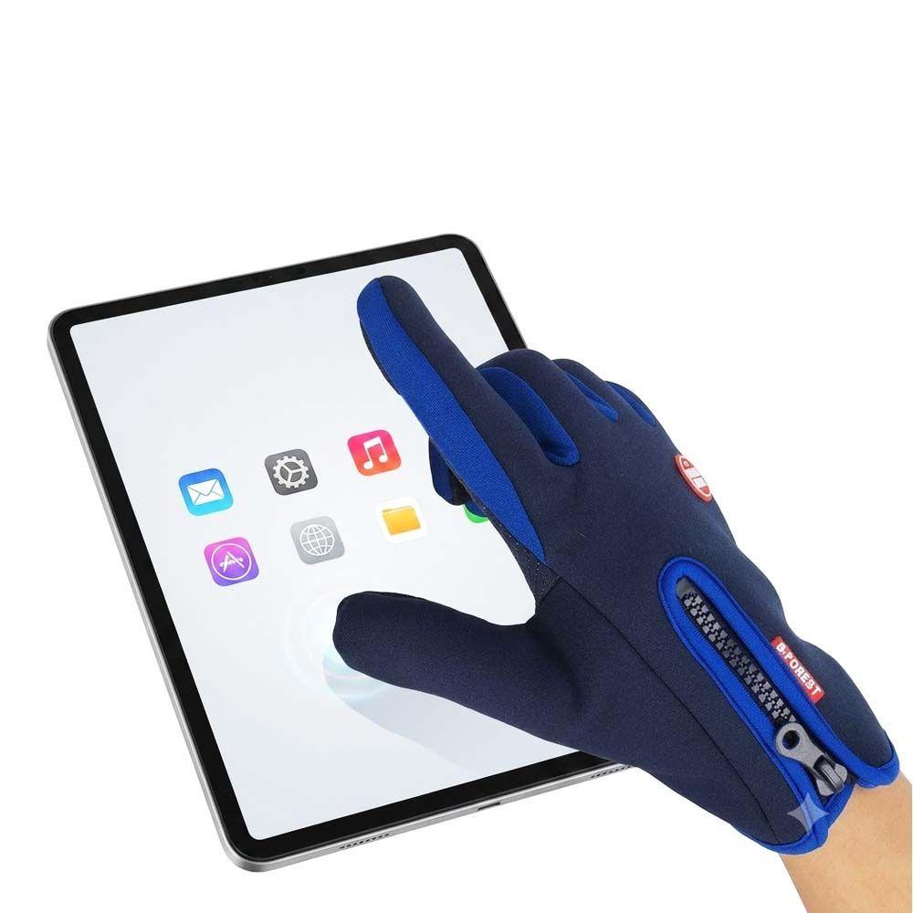 Guantes T rmicos Unisex Azul-4