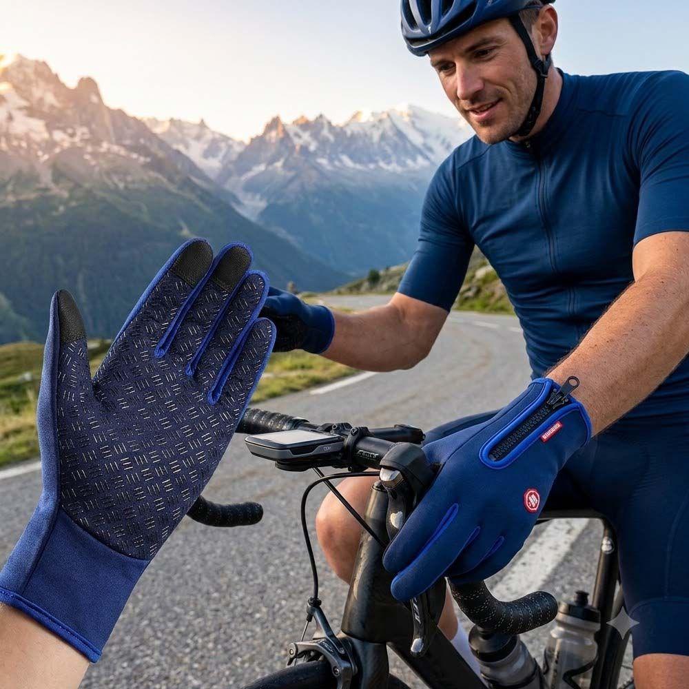 Guantes T rmicos Unisex Azul-5