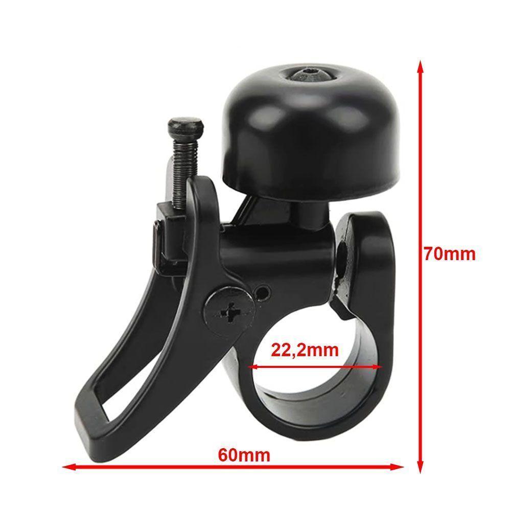 Campanilla Scooter Xiaomi Pro 1S Pro 2 Mi3 Negro-4