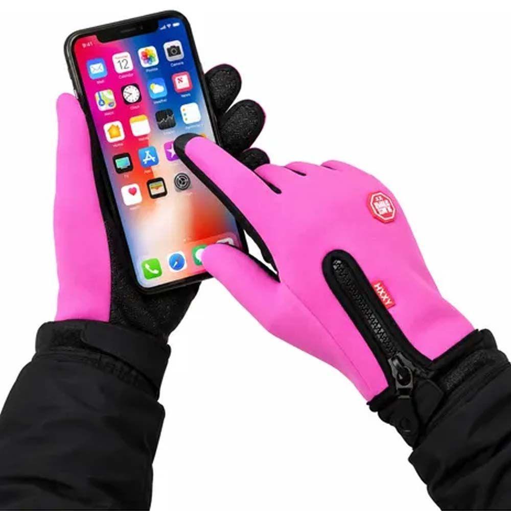Guantes T rmicos Unisex Rosa-3