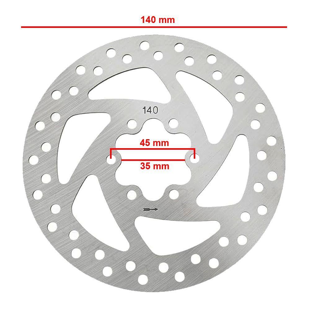 Disco de Freno Scooter Zero 10 140mm-3