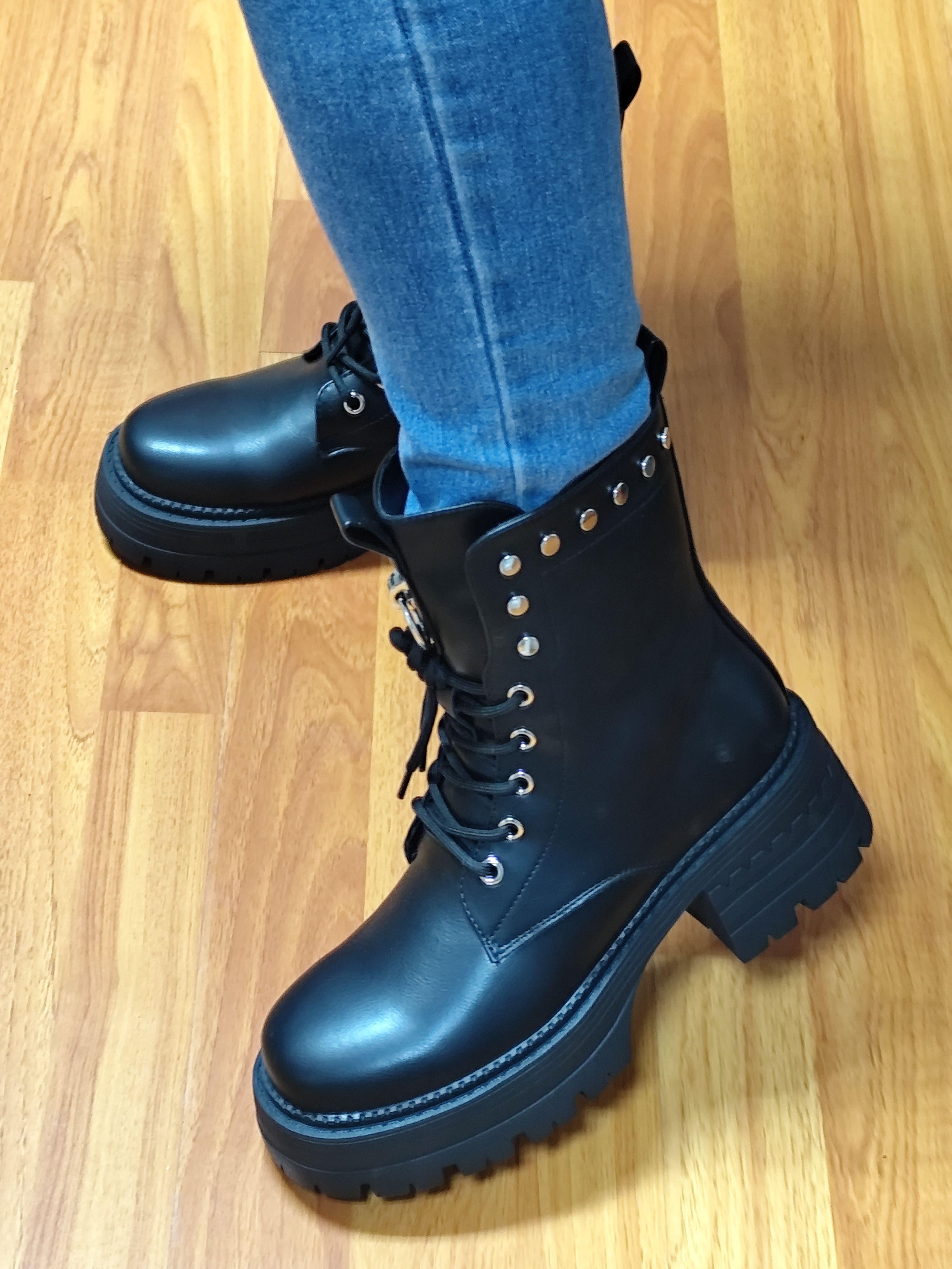 Botin Tacha Mujer con Plataforma M475-1